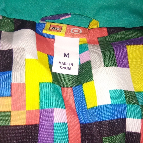 Boys Lego Puffer Jacket Size Medium - Picture 4 of 5